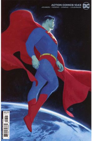 Action Comics 1043A published by DC with cover art by Julian Totino Tedesco