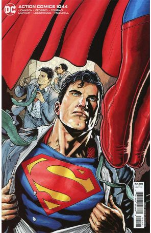 Action Comics 1044A published by DC with cover art by Ian Churchill
