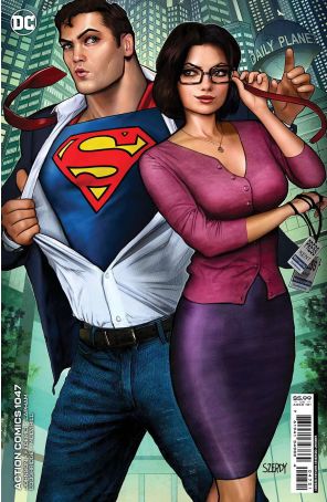 Action Comics 1047A published by DC with cover art by Nathan Szerdy
