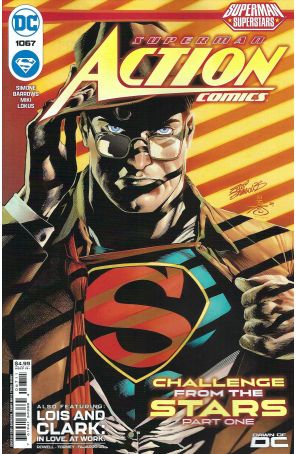 Action Comics 1067A published by DC with cover art by Eddy Barrows and Danny Miki