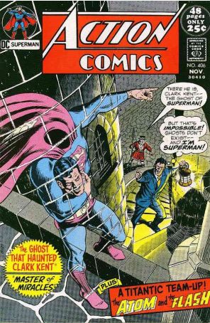 Action Comics 406 published by DC with cover art by Curt Swan