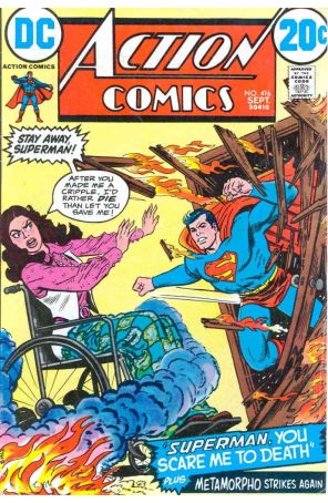Action Comics 416 published by DC with cover art by Nick Cardy