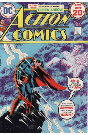 Action Comics 440 published by DC with cover art by Nick Cardy