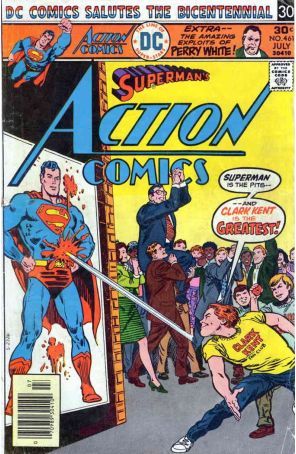 Action Comics 461 published by DC with cover art by Bob Oksner