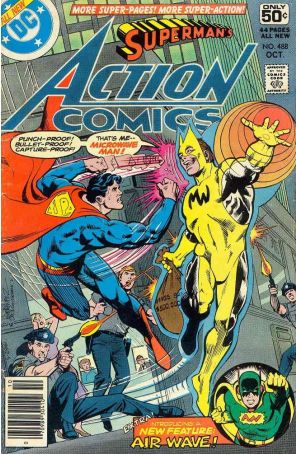 Action Comics 488 published by DC with cover art by José Luis García-López
