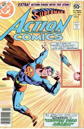 Action Comics 489 published by DC with cover art by Ross Andru
