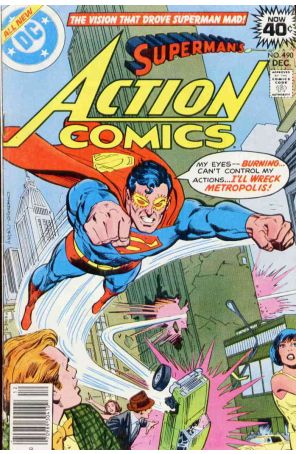 Action Comics 490 published by DC with cover art by Ross Andru