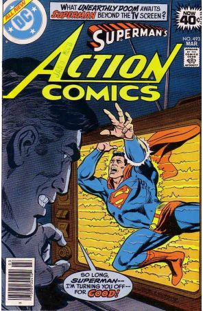 Action Comics 493 published by DC with cover art by Ross Andru