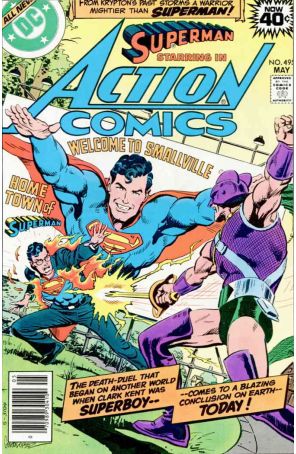Action Comics 495 published by DC with cover art by José Luis García-López