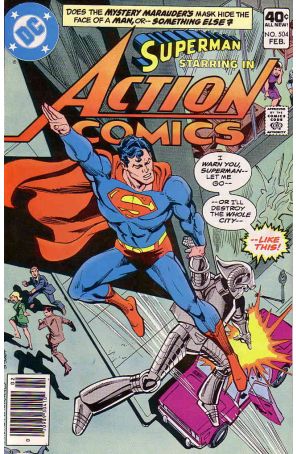 Action Comics 504 published by DC with cover art by Ross Andru