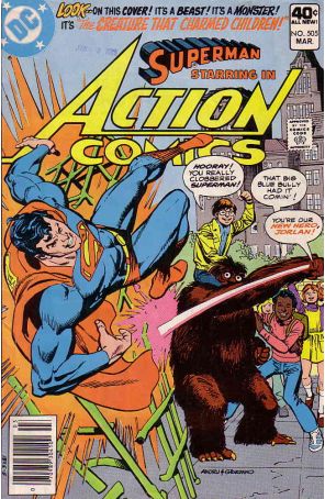 Action Comics 505 published by DC with cover art by Ross Andru