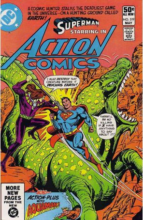 Action Comics 519 published by DC with cover art by Ross Andru