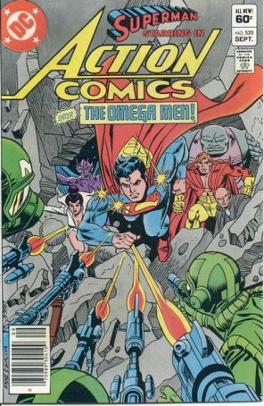 Action Comics 535 (Newsstand) published by DC with cover art by Gil Kane