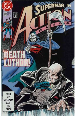 Action Comics 660 published by DC with cover art by Kerry Gammill