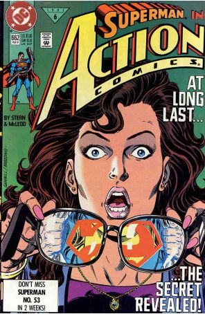 Action Comics 662 published by DC with cover art by Kerry Gammill