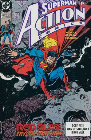 Action Comics 666 published by DC with cover art by Andy Kubert