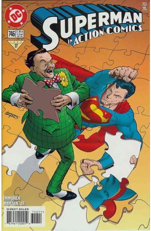 Action Comics 746 published by DC with cover art by Stuart Immonen