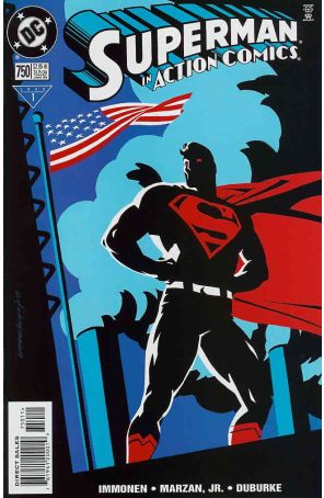 Action Comics 750 published by DC with cover art by Stuart Immonen