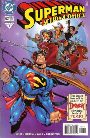 Action Comics 762 published by DC with cover art by Humberto Ramos