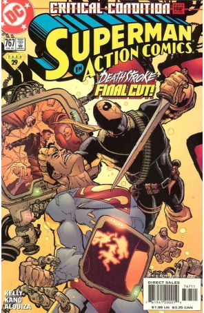 Action Comics 767 published by DC with cover art by Doug Mahnke