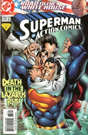 Action Comics 773 published by DC with cover art by Matt Haley