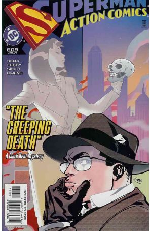 Action Comics 809 published by DC with cover art by Pasqual Ferry