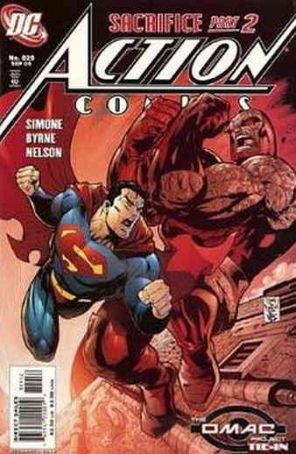 Action Comics 829 (2nd) published by DC with cover art by Tony Daniel