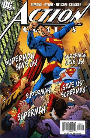 Action Comics 830 published by DC with cover art by Dan Jurgens