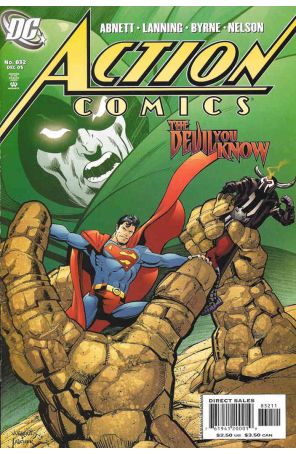 Action Comics 832 published by DC with cover art by Dan Jurgens