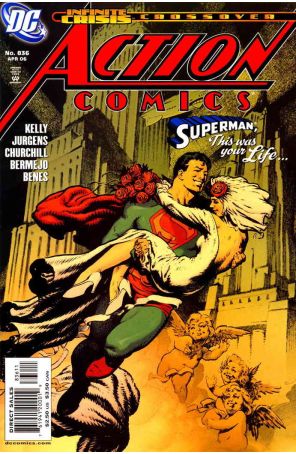 Action Comics 836 published by DC with cover art by Mark Schultz