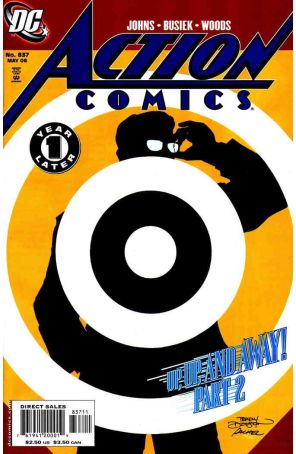 Action Comics 837 published by DC with cover art by Terry Dodson