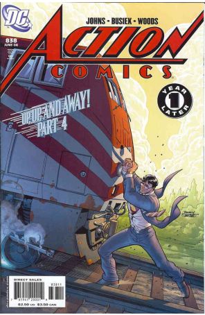 Action Comics 838 published by DC with cover art by Terry Dodson
