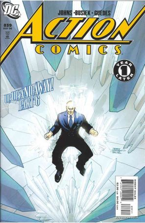 Action Comics 839 published by DC with cover art by Terry Dodson