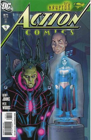Action Comics 871A published by DC with cover art by Stéphane Roux