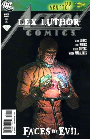 Action Comics 873 published by DC with cover art by José Ladrönn