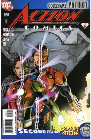 Action Comics 880 published by DC with cover art by Fernando Dagnino