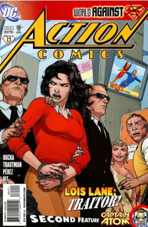 Action Comics 884 published by DC with cover art by Carlos Alberto Fernandez Urbano