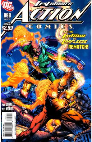 Action Comics 898 published by DC with cover art by David Finch