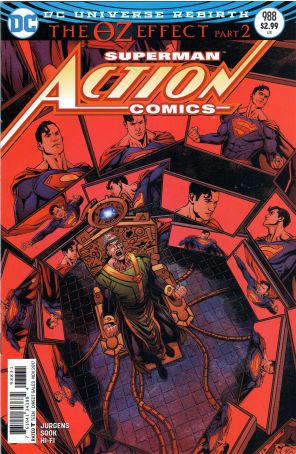 Action Comics 988B published by DC with cover art by Nick Bradshaw