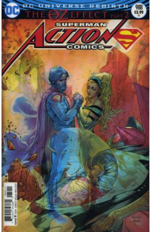 Action Comics 988 published by DC with cover art by Nick Bradshaw
