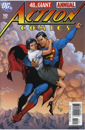Action Comics Annual 10A published by DC with cover art by Gary Frank
