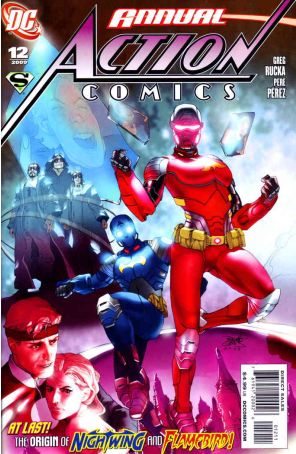 Action Comics Annual 12 published by DC with cover art by Renato Guedes