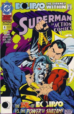 Action Comics Annual 4 published by DC with cover art by Joe Quesada
