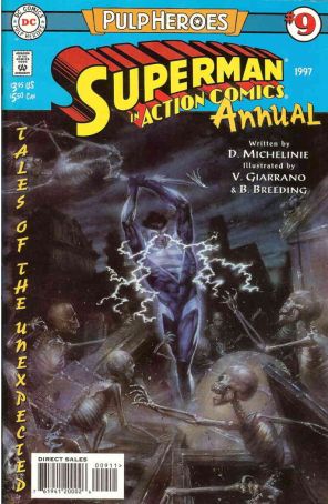 Action Comics Annual 9 published by DC with cover art by Doug Beekman