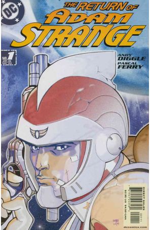Adam Strange (2nd Series) 1 published by DC with cover art by Pasqual Ferry