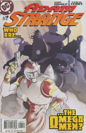 Adam Strange (2nd Series) 4 published by DC with cover art by Pasqual Ferry