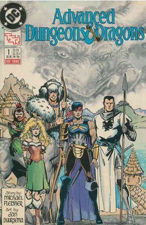Advanced Dungeons And Dragons 1 published by DC
