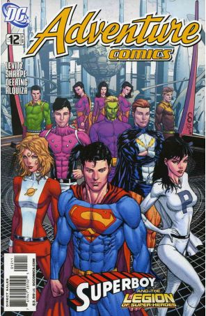 Adventure Comics (3rd Series) 12 published by DC with cover art by Scott Clark
