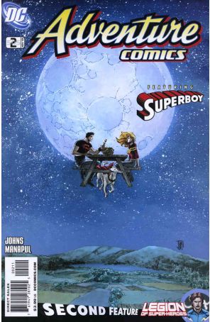Adventure Comics (3rd Series) 2 published by DC with cover art by Francis Manapul