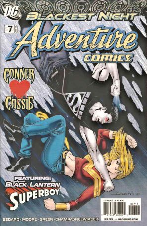 Adventure Comics (3rd Series) 7 published by DC with cover art by Aaron Lopresti